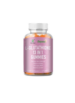 L Glutathione 13 In 1 Gummies, Safe And Effective Skin Whitening Gummies With Collagen, Anti Aging Delicious Chewable Gummy Supplements For Brightening And Whitening Of Skin