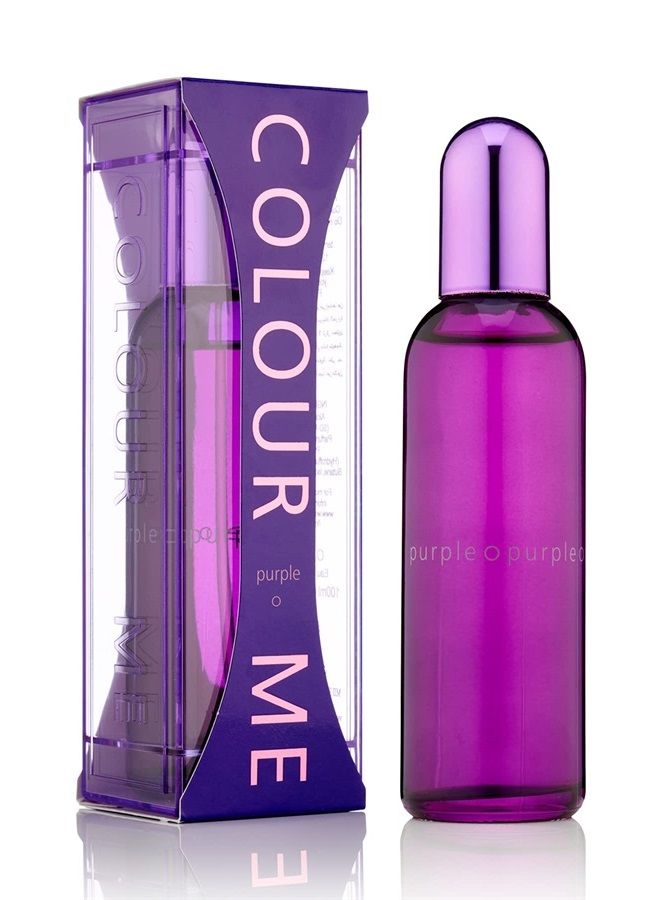 COLOUR ME Purple - Fragrance for Women - 3.4 oz Eau de Parfum, by Milton-Lloyd - Image 1