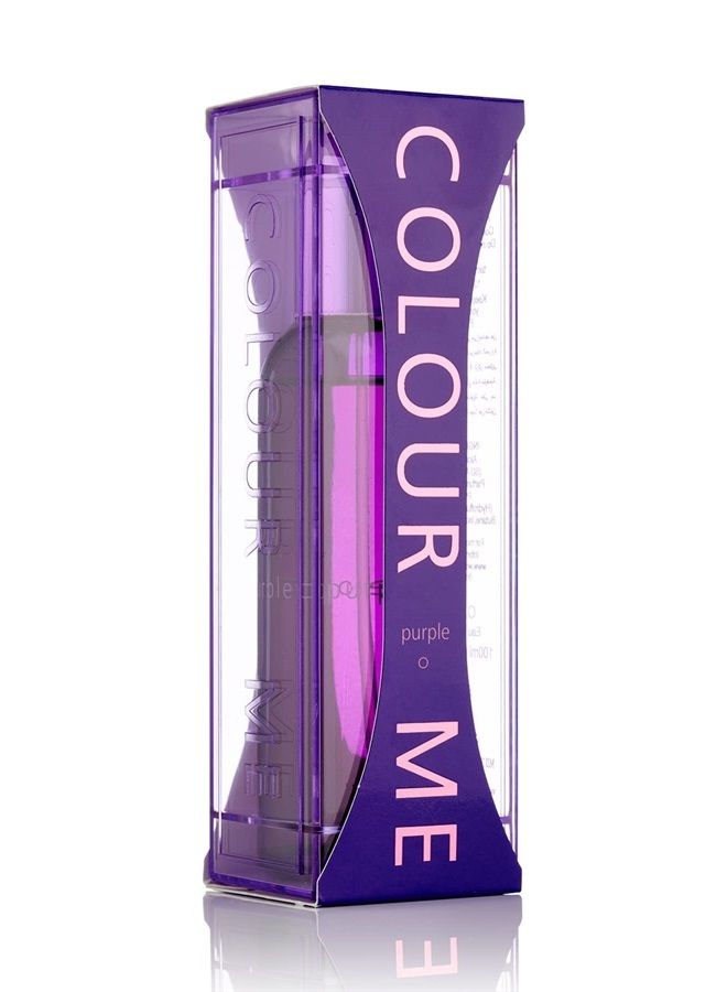 COLOUR ME Purple - Fragrance for Women - 3.4 oz Eau de Parfum, by Milton-Lloyd - Image 2