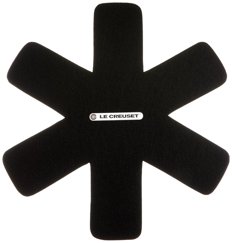 Le Creuset Set of 3 Felt Cookware Protectors - Black - Image 2