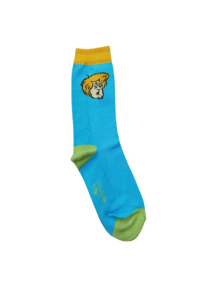 CAMEY Multicolor Soft Cotton Printed Socks For Kids 2-4|3-5|4-8 Years Pack of 2 (2-4 Y) - Image 5