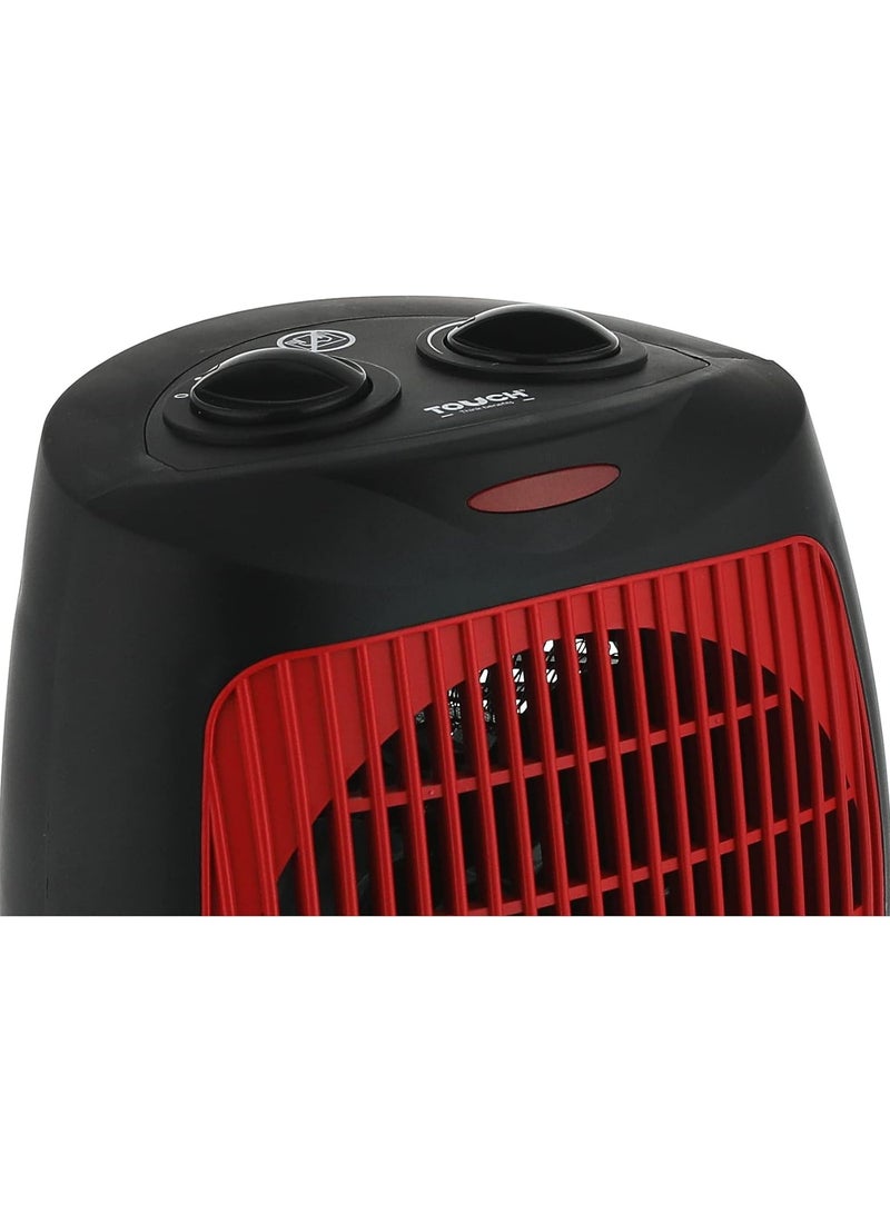 تاتش الزينوكي مدفأة مروحة طراز من تاتش الزنوكي - اسود - Image 2