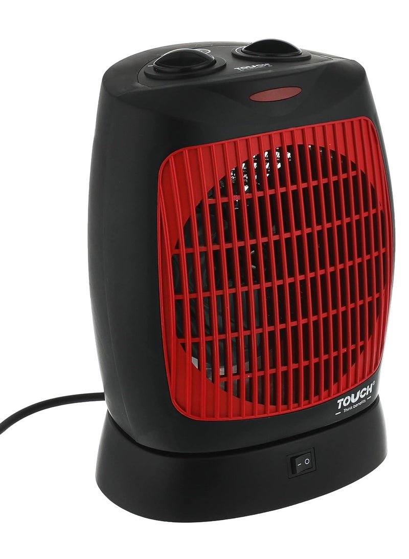 تاتش الزينوكي مدفأة مروحة طراز من تاتش الزنوكي - اسود - Image 3