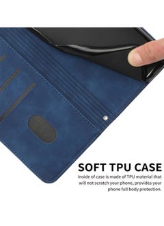 Best Choice Products For Tecno Pova 6 Pro Case,Premium Leather Wallet Case with Card Holder Kickstand Magnetic Closure Flip Folio Case Cover for Tecno Pova 6 Pro 5G,Blue  - Image 2