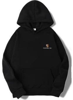 BRZ Collection Unisex Oversize Porsche Rs Raw Pink Hoodie  - Image 3