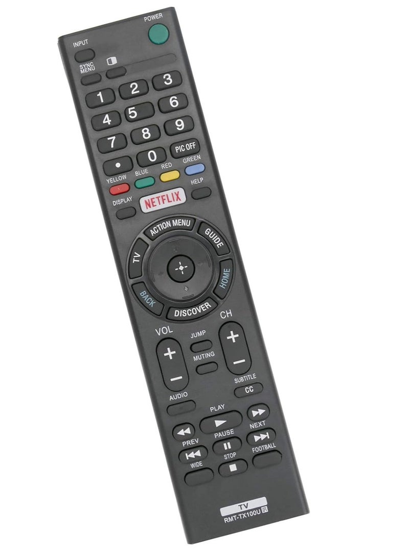 ELTRAZONE RMT-TX100U Universal Remote Control Replacement for Sony LED 4K UHD Smart Bravia TV – Compatible with 49X700D, 55X700D, KDL-50W800C, KDL-50W850C, KDL-55W800C, KDL-55W850C, KDL-65W800C, KDL-65W850C, KDL-75W800C, KDL-75W850C – Includes Battery - Image 3