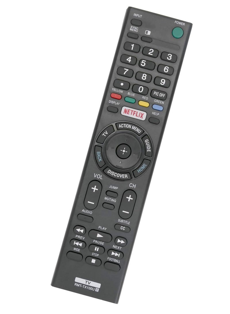 ELTRAZONE RMT-TX100U Universal Remote Control Replacement for Sony LED 4K UHD Smart Bravia TV – Compatible with 49X700D, 55X700D, KDL-50W800C, KDL-50W850C, KDL-55W800C, KDL-55W850C, KDL-65W800C, KDL-65W850C, KDL-75W800C, KDL-75W850C – Includes Battery - Image 4