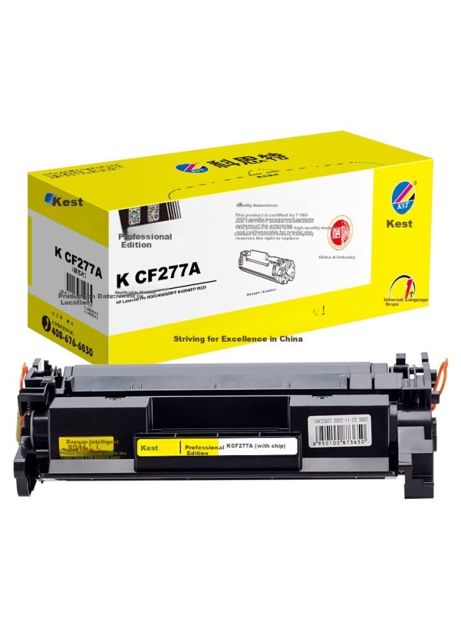 Kst K Cf277a Toner Cartridge With Chip, Black , Print 3100 Pages, Professional Editio - Image 1