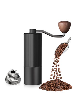 Manual Coffee Grinder With 12-Gear Adjustable Setting,CNC Stainless Steel Tapered Burr And Dual Bearing Positioning For All Coarseness From Espresso To French Press - pzsku/ZFA94D4F3D7EBD4EABBC1Z/45/_/1729222404/f9eaee44-57ae-47da-9a98-386e3752d4fa