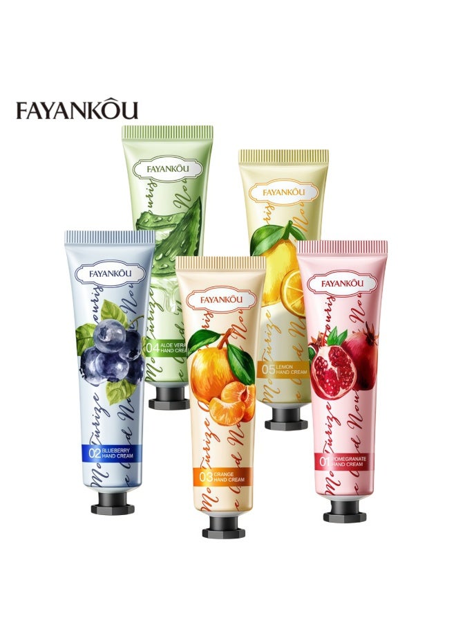FAYANKOU Hand Cream, deeply moisturizing, long-lasting hydration, improves rough and dry hands. 30g*5 - Image 1