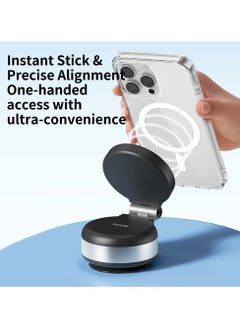 Magnetic Phone Holder with Electric Suction Cup Retractable Mobile Phone Holder for Car, Mirror, Desk and All Smooth Surfaces Grey - pzsku/ZFA94DDAF2E4B10CE00C9Z/45/_/1740499687/ef02a99e-9670-4c4a-9bc1-52787ad08dbe