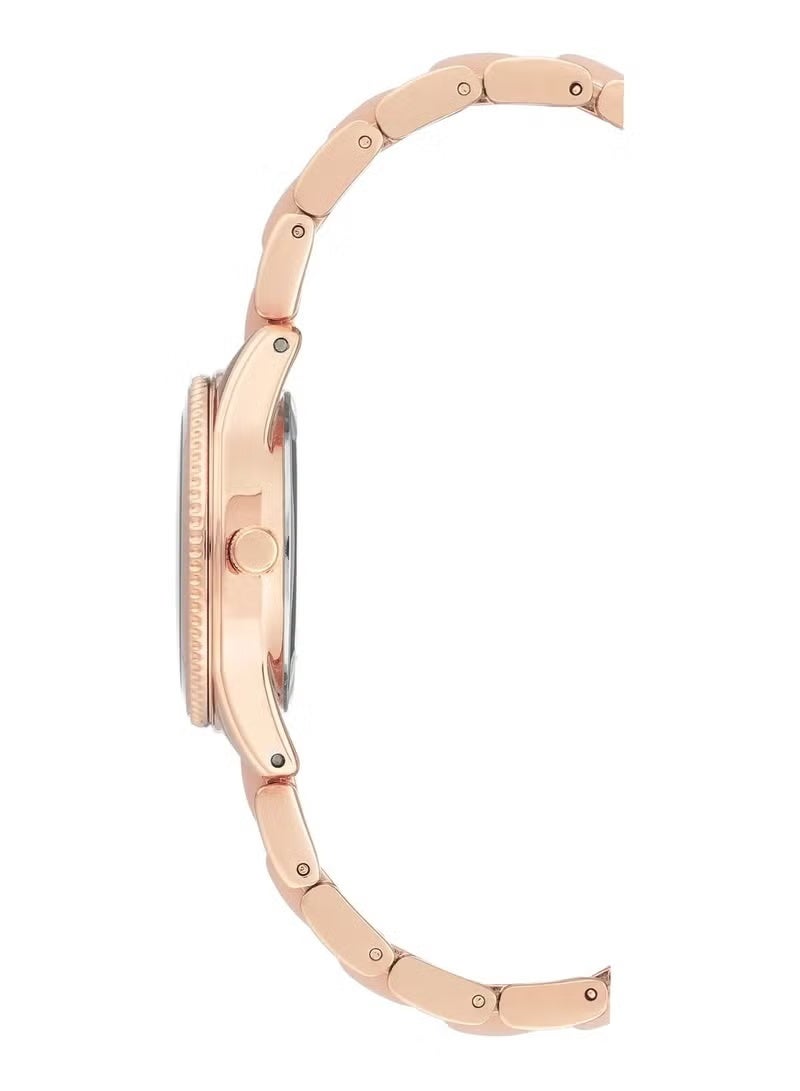 ANNE KLEIN Women's Rose Gold Analog Plastic Strap Watch - AK3212LPRG - Image 3