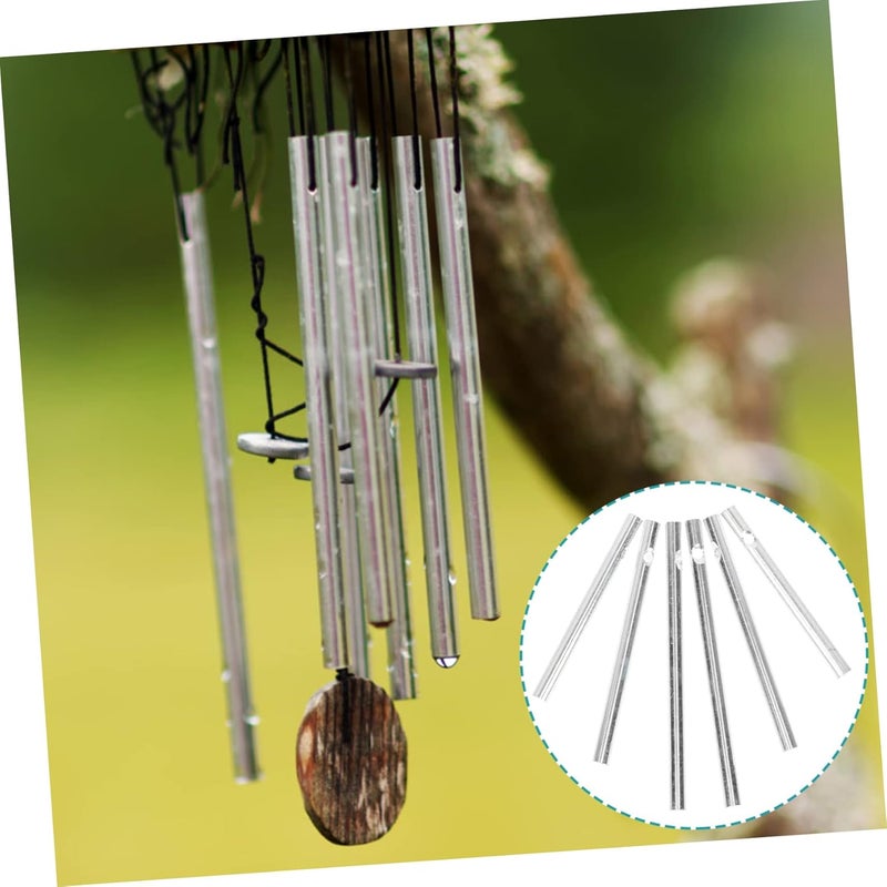 VICASKY 30pcs Aluminum Wind Chime Tubes for Crafts Hanging Decoration Supplies for Boys and Girls Pre-drilled for Easy Assembly for Spaces and Outdoor Decor - Image 2