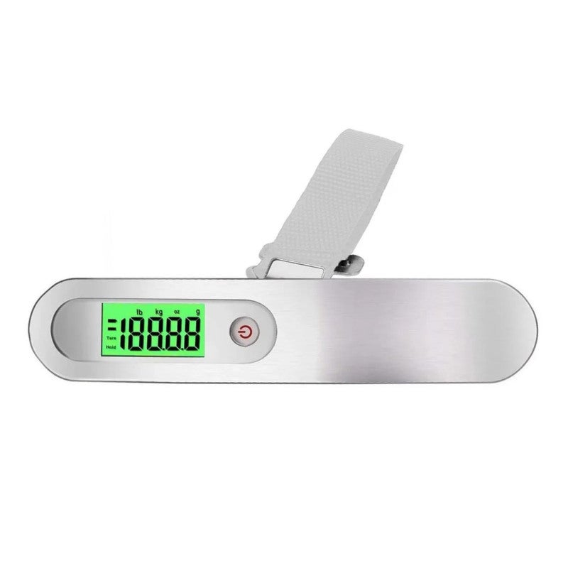 Digital Luggage Scale, 4 Measurement Units, Clear Green Backlit Digital Display - Overload & Low Battery Indicator, Portable Handheld Scale for Travel, Home, Outdoor Activities - Image 3