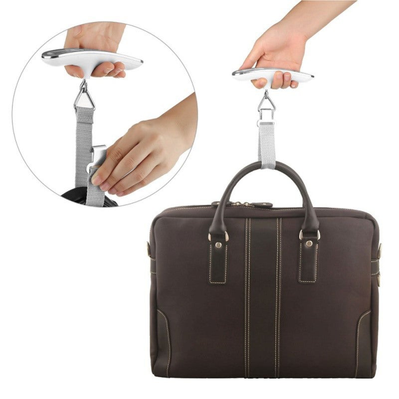 Digital Luggage Scale, 4 Measurement Units, Clear Green Backlit Digital Display - Overload & Low Battery Indicator, Portable Handheld Scale for Travel, Home, Outdoor Activities - Image 5