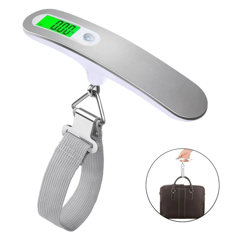 Digital Luggage Scale, 4 Measurement Units, Clear Green Backlit Digital Display - Overload & Low Battery Indicator, Portable Handheld Scale for Travel, Home, Outdoor Activities - Image 4