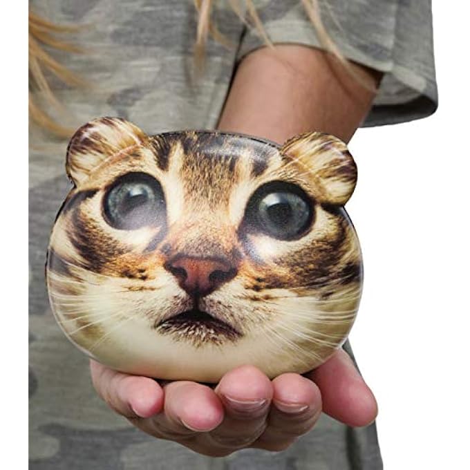 Toysmith Catstronaut Slow-Rise Squishy Ball - Small Outer Space Stress Ball, Cat Astronaut Squishy Toy, Space and Animal Stress Relief Balls - Image 3