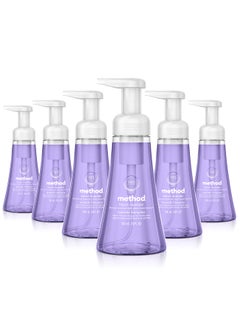 Method Method Foaming Hand Soap French Lavender Biodegradable Formula 10 Fl Oz Pack of 6 