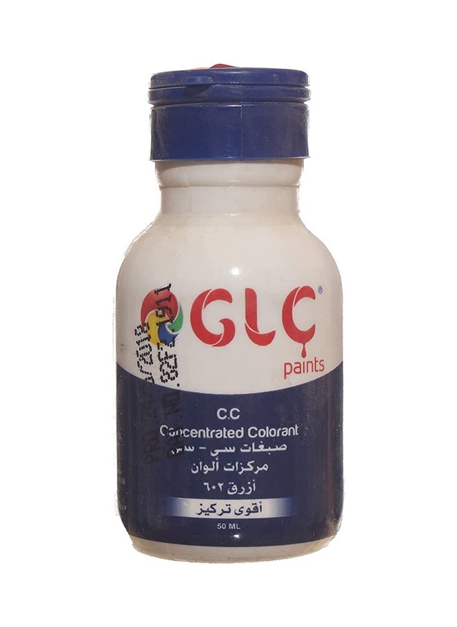 جي أل سي - عبوة GLC سي سي 602 - ملونات يونيفرسال زيتي و مائي ( تركيز عالى ) 50 ملم ازرق - Image 1