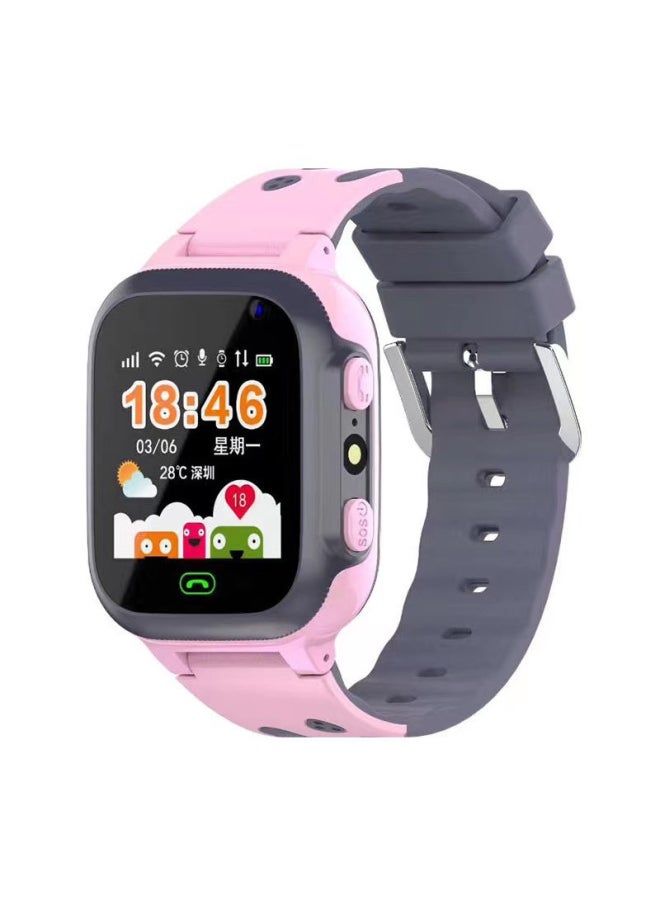 Generic Q19 Kids Smart Phone Watch Waterproof Camera Chat Call Mobile Primary School Students Genius Digital Wristband Gift-Color:Y92 Pink 2g Version  - Image 5
