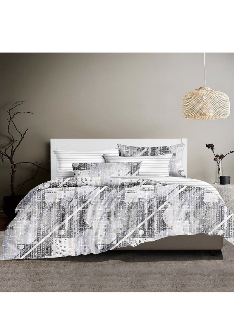 فيفوريت فيفرت طقم لحاف رمادي كينج نفرين طقم 6 قطع - Image 1