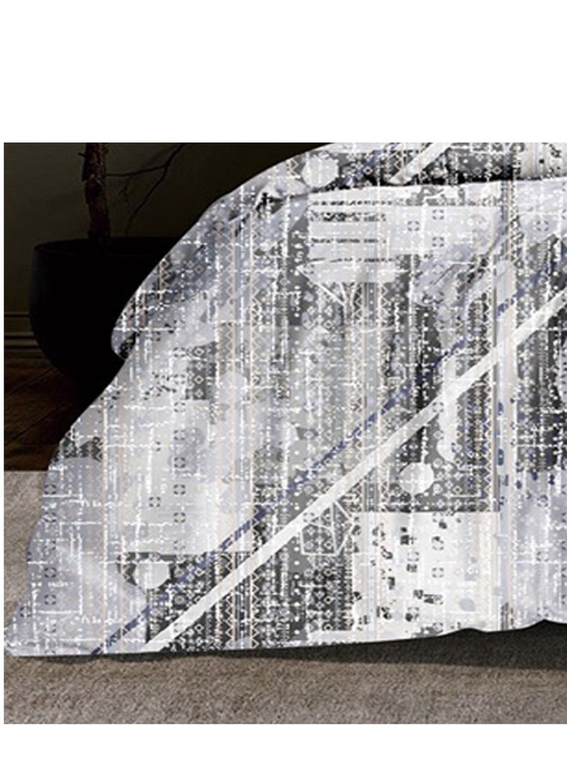 فيفوريت فيفرت طقم لحاف رمادي كينج نفرين طقم 6 قطع - Image 4