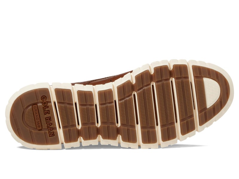 Cole Haan Mens Zerogrand Remastered Wing Tip Oxford, British Tan/Ivory, 7-W US - Image 4