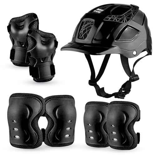 JASPO Neo Kids Protective Gear Set | SX-4 | Knee Pads, Elbow Pads & Wrist Guards for Skating, Cycling & Skateboarding (Small Size) - Image 1
