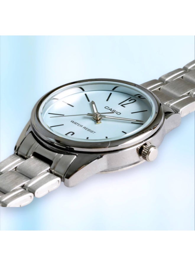 Casio Women's Watch - LTP-V005D-2BUDF Light Blue Dial - Image 2