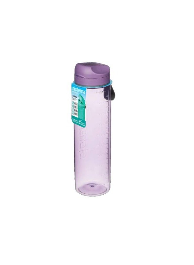 Sistema Hourglass Drinking Bottle 1L - Assorted Colors - Image 3