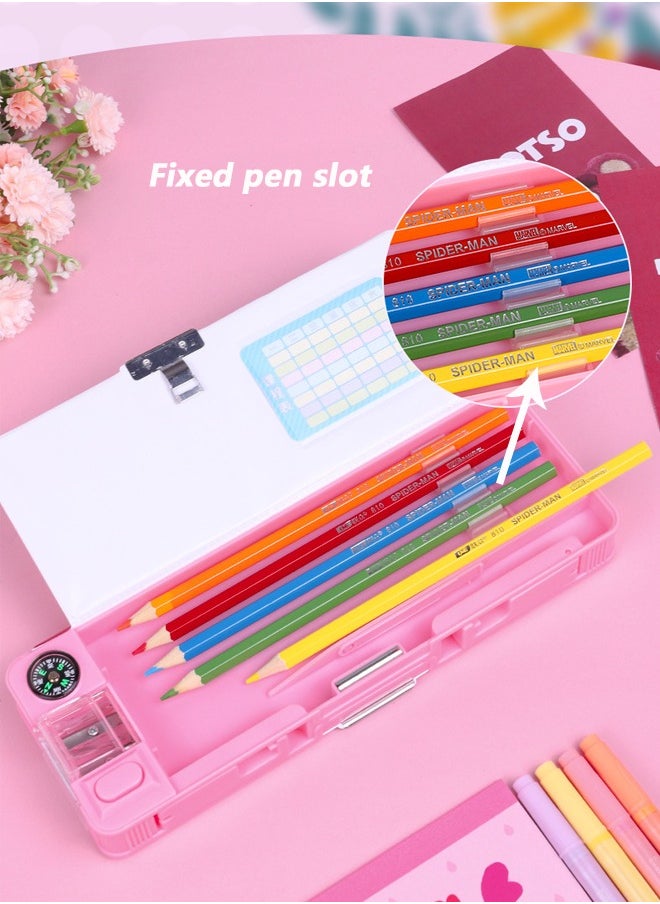 Disney - Frozen Children's Multifunctional Pencil Case with Pencil Sharpener Purple 22.8*8*3cm - Image 1