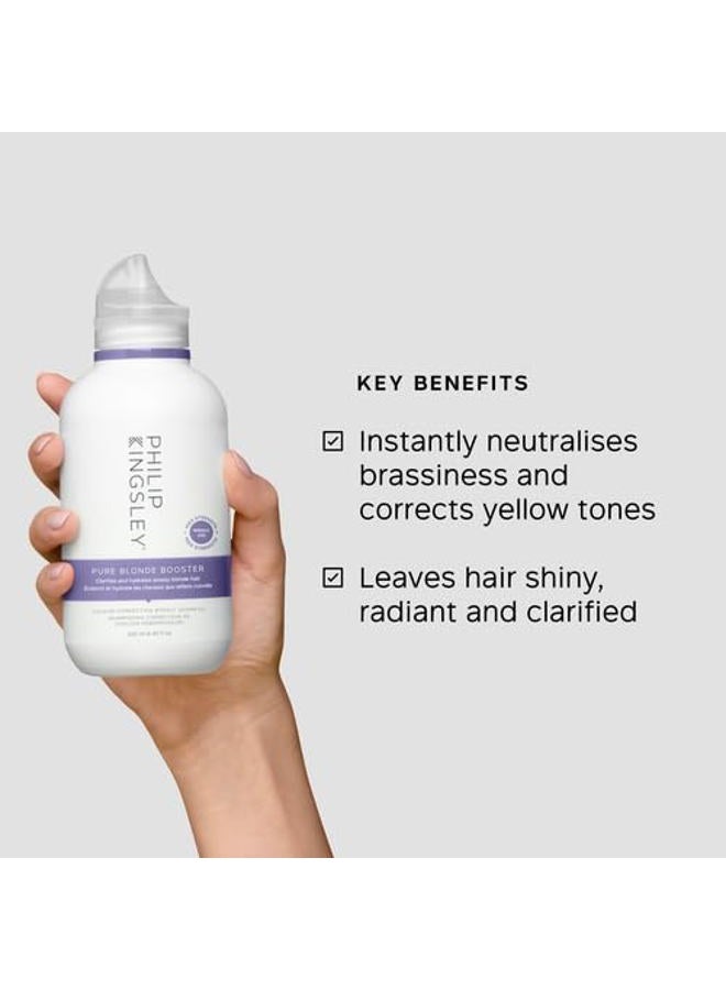 Philip Kingsley شامبو تصحيح اللون الأرجواني المعزز للشعر الأشقر النقي، 8.45 أونصة. - Image 3