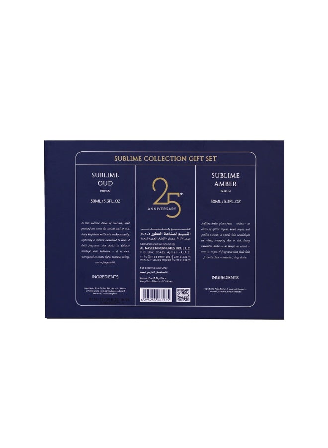 Naseem Sublime Collection Gift Set for Men and Women – Sublime Oud & Sublime Amber Eau de Parfum – 30ML - Image 4