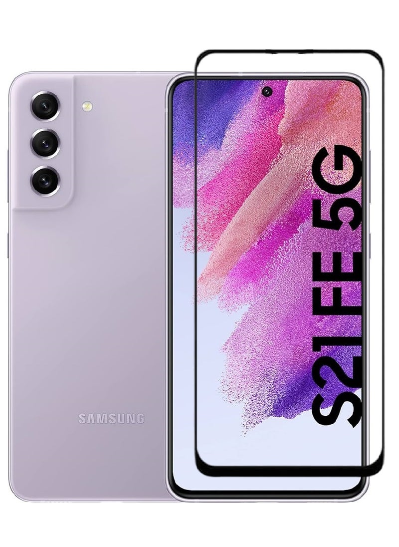 AINA Tempered Glass Screen Protector 5D Designed For Samsung Galaxy S21 FE 5G Full Glue Edge to Edge Full Screen Coverage And Bubble Free - Image 1