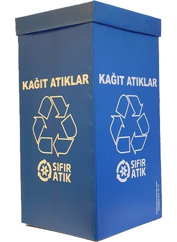 Tuncel Teknik Recycling Box 70 lt-Paper Waste 