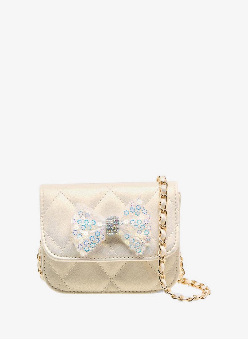 Flora Bella By Shoexpress Crossbody Bag with Chain Strap - Image 1