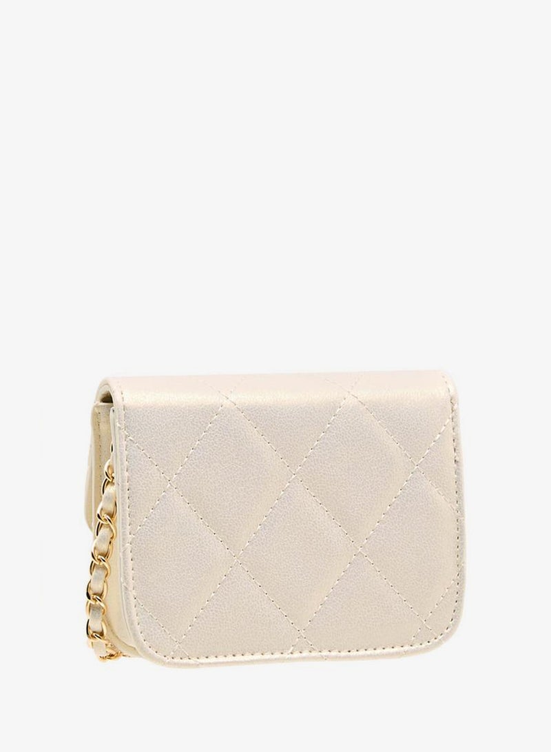 Flora Bella By Shoexpress Crossbody Bag with Chain Strap - Image 4