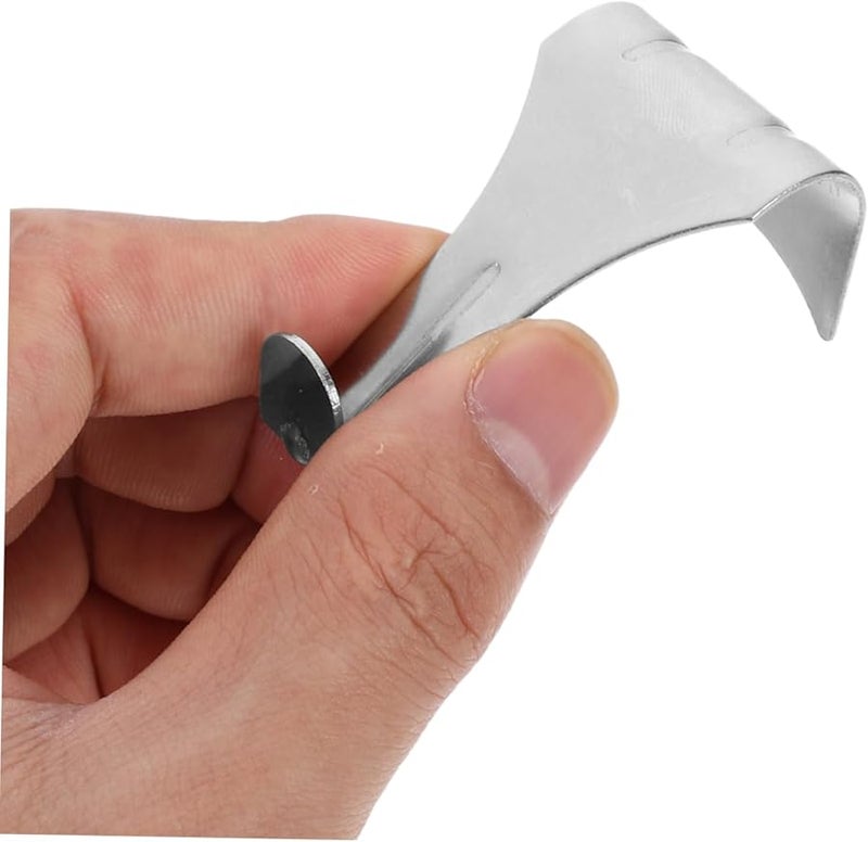 Tehaux 20 قطعة خطاف صور متين من سبائك الزنك سهل التركيب حوامل جدار قوية - Image 5