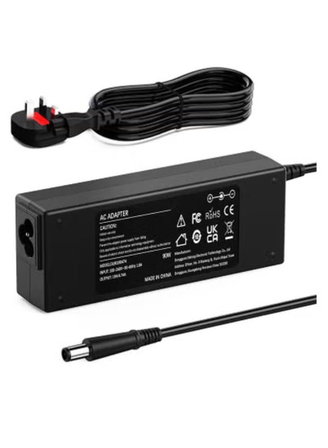 65W Power Adapter Charger For HP EliteBook 820 840 850 G1 G2 8440p 8460p, Probook 430 440 450 455 G1 G2 4430s 4530s 6470b 6570b, Pavilion DV7 DV6 DV5 DV4 DM4 G7 G6, Compaq Cq57 Cq58 Cq617.4 x 5.0MM - Image 5