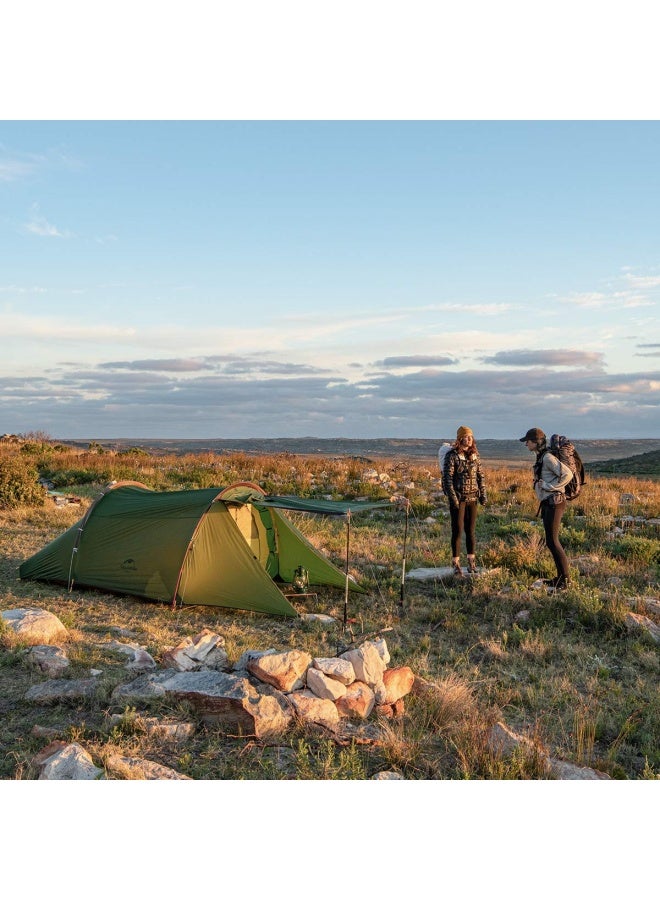 Naturehike Cloud Tunnel 2-Man Tent – Ultralight Waterproof 4-Season Tent - Image 2