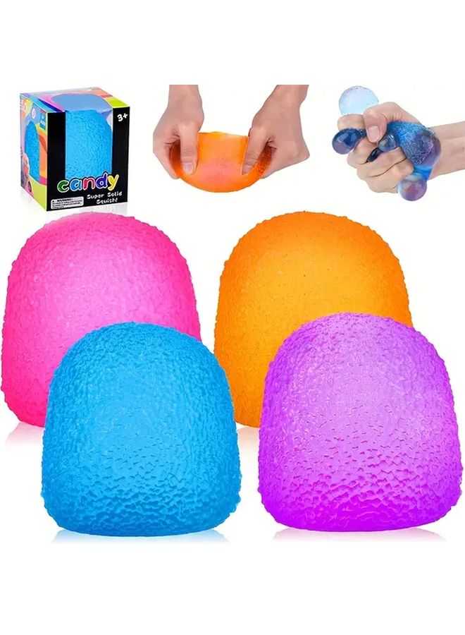 Pink Chocolate Shaped Fidget Stress Reliever Squeeze Toy For Work Study Relaxation - Image 4