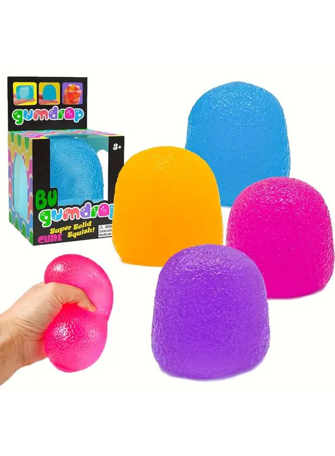 Pink Chocolate Shaped Fidget Stress Reliever Squeeze Toy For Work Study Relaxation - Image 2