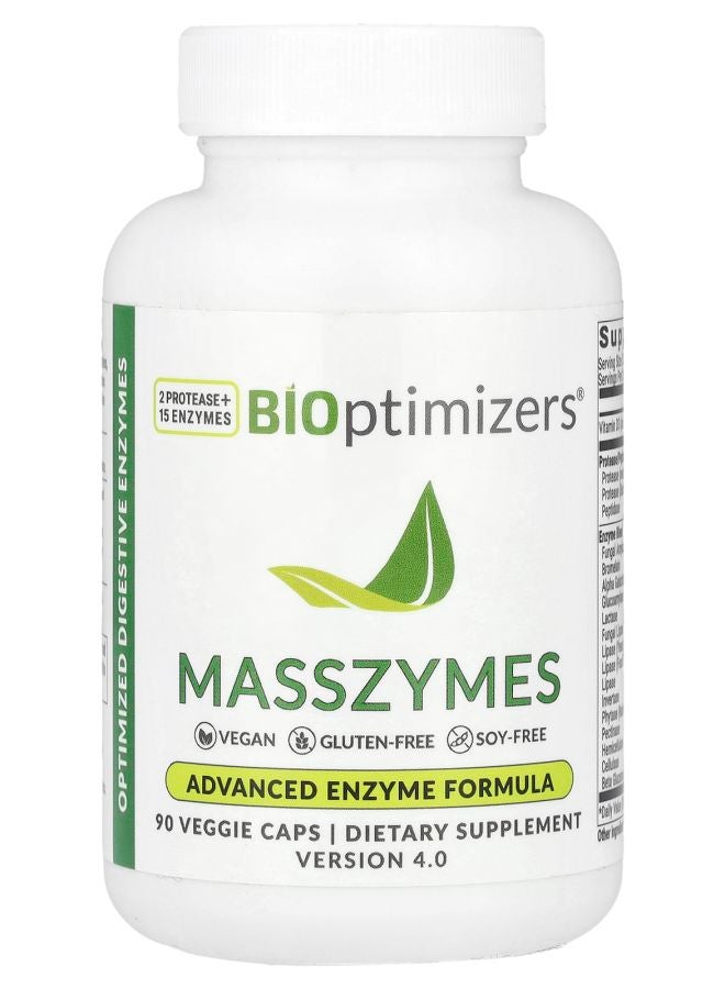 BiOptimizers Masszymes 90 Veggie Caps