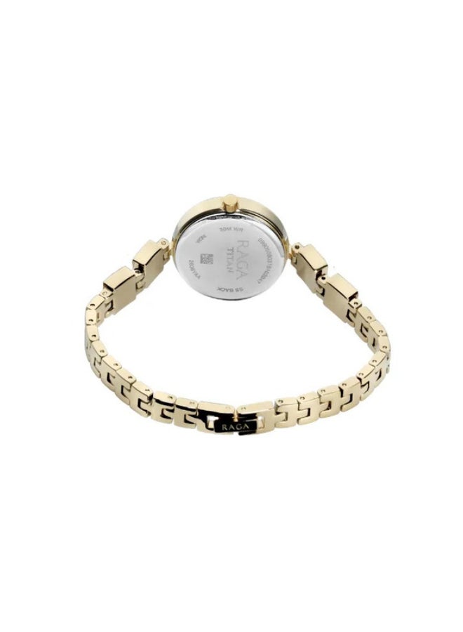 تيتان ساعة تيتان راجا فيفا بقرص فضي للنساء - Image 3