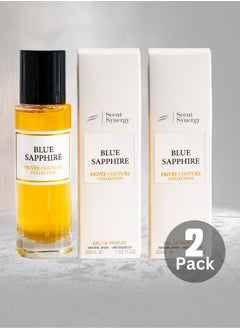 Scent Synergy Pack of 2 Blue Sapphire Travel Size 30 ml  - Image 2