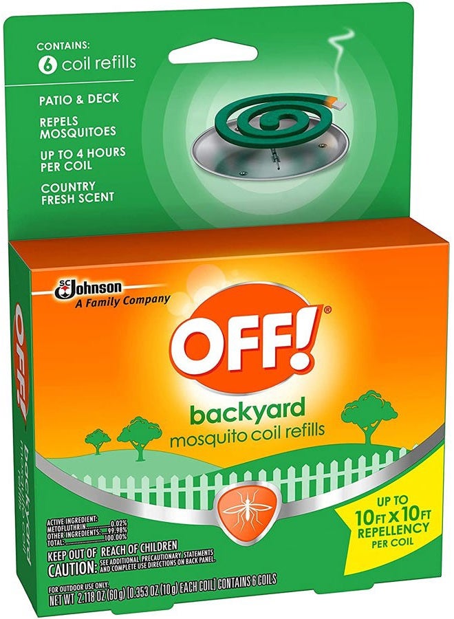 OFF! Mosquito Coil Refills, 6 CT (Pack of 3) - Image 4