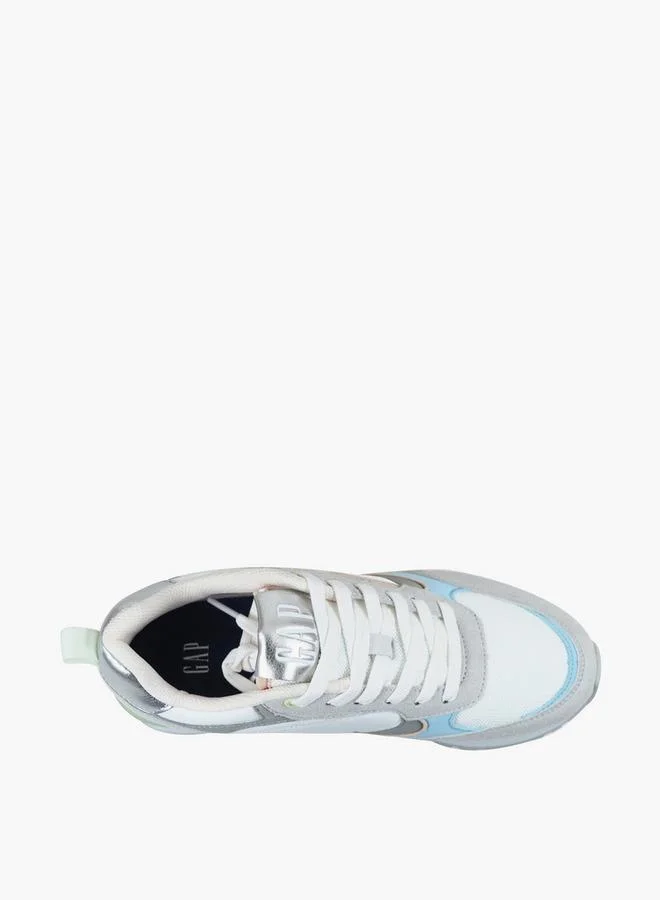 Gap WHITE Women Wonder Spirit S Lace-Up Ankle Sneakers for Women | Best Price UAE