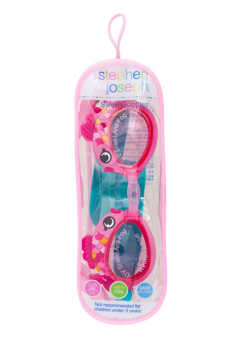 Stephen Joseph نظارات سباحة على شكل سمكة للأطفال - Image 3
