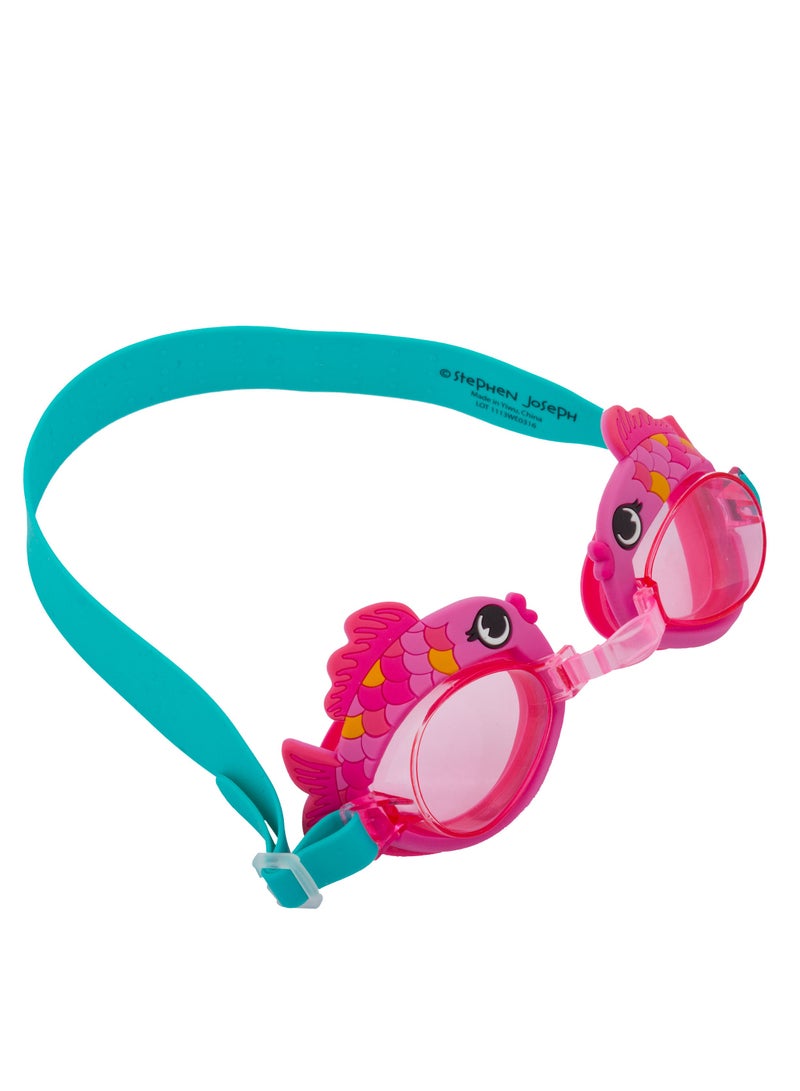Stephen Joseph نظارات سباحة على شكل سمكة للأطفال - Image 2