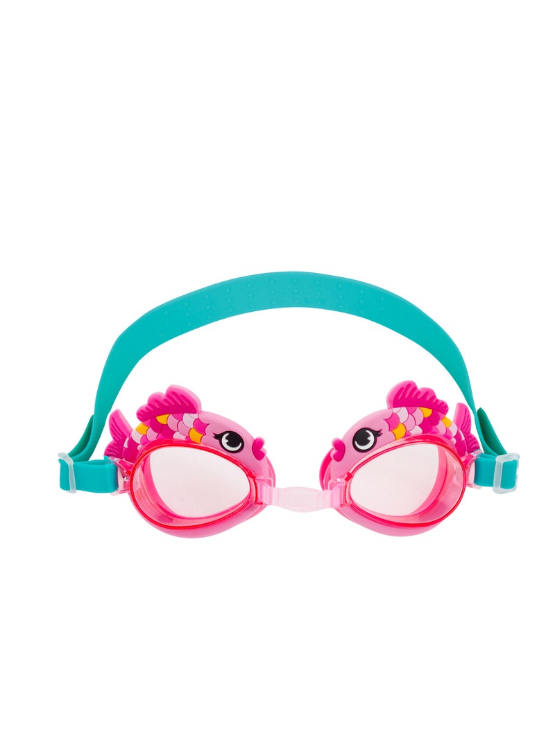 Stephen Joseph نظارات سباحة على شكل سمكة للأطفال - Image 1
